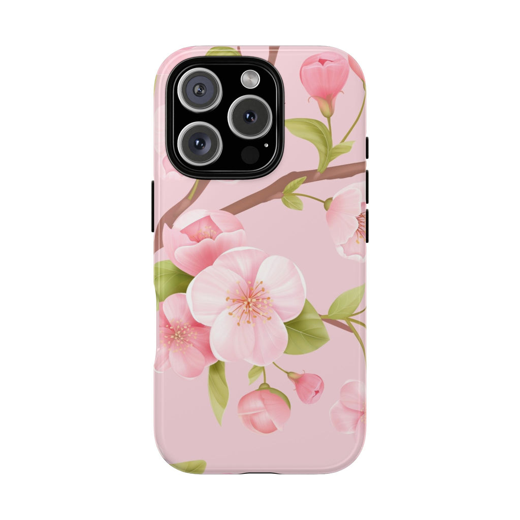 Cherry Blossom Pink Tough iPhone Case