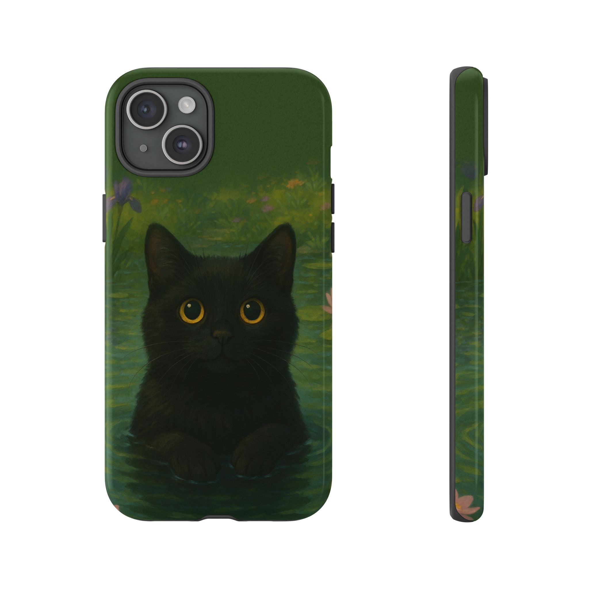 Pond Cat Tough iPhone Case - MVB STUDIO STORE