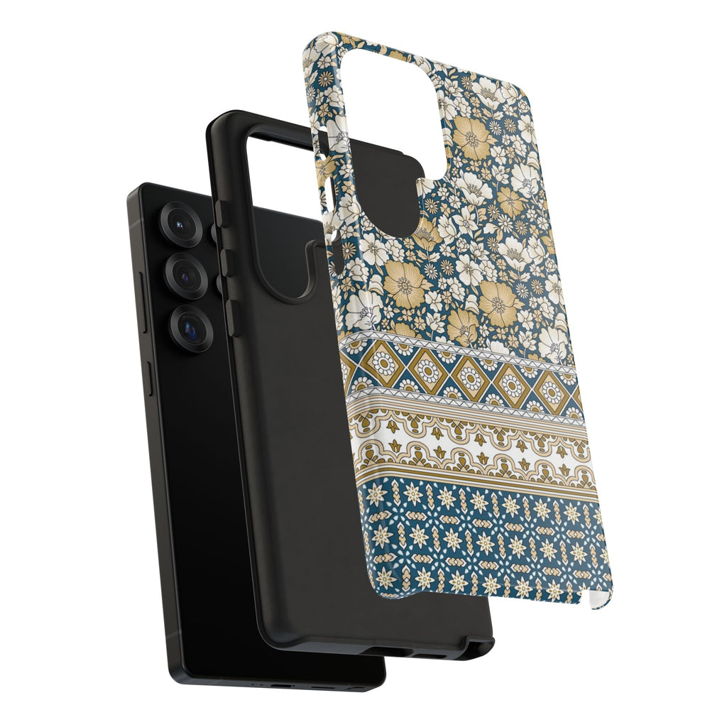 Vintage Floral Tough Samsung Phone Case - MVB STUDIO STORE
