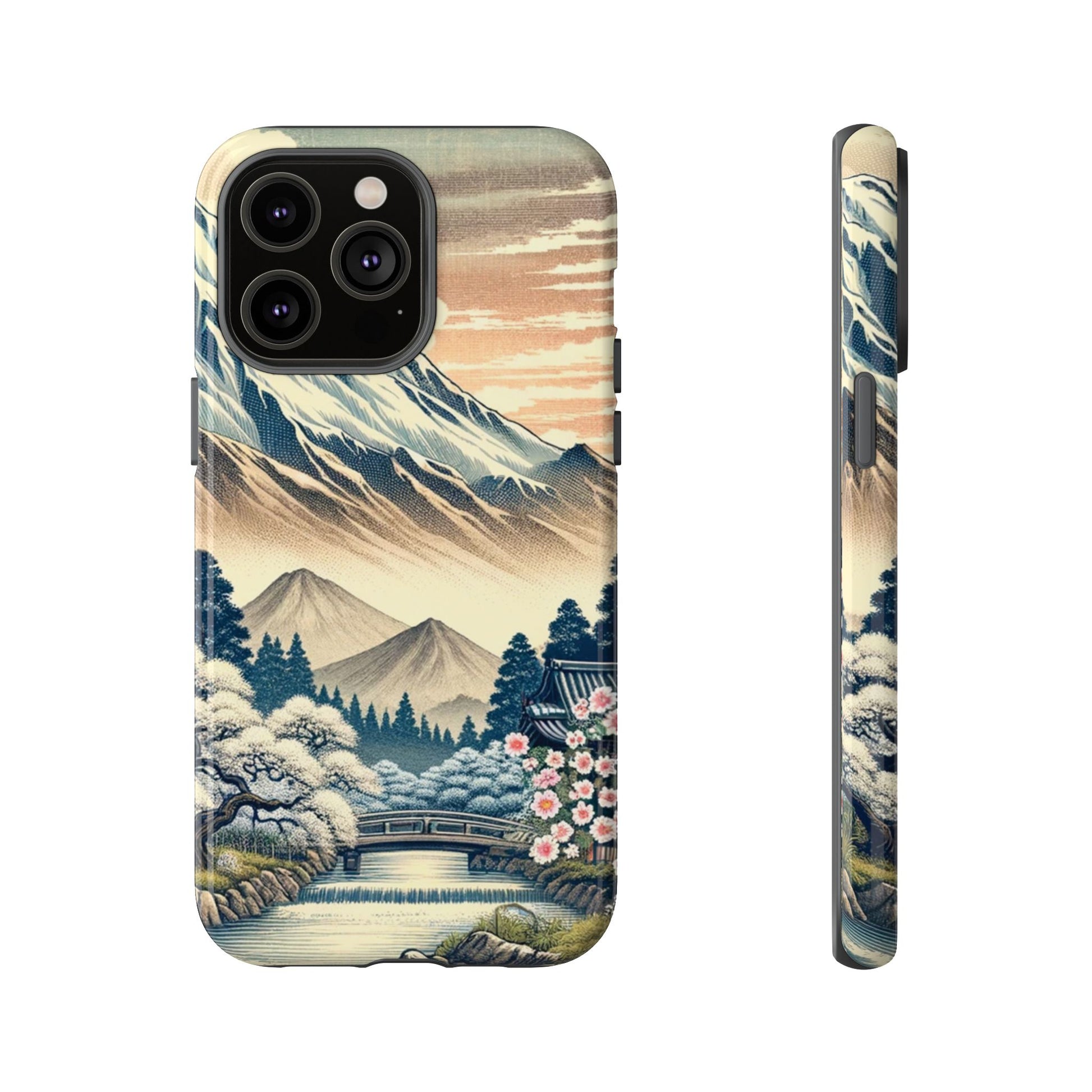 Zen Japanese Garden Tough iPhone Case