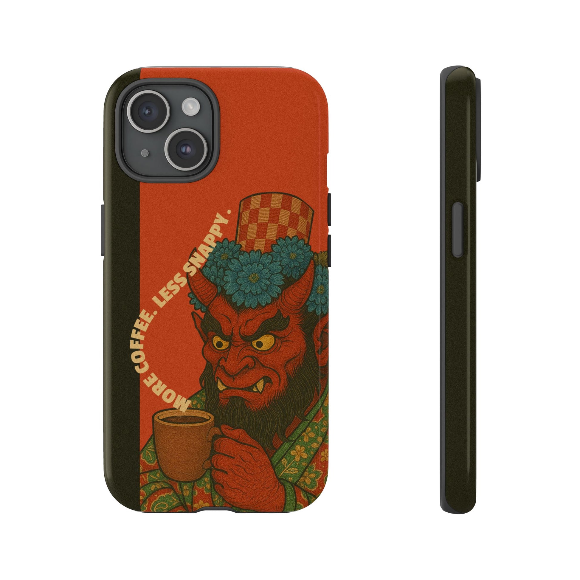 More Coffee Less Snappy Tough iPhone Case - MVB STUDIO STORE