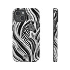 Zebra Stripes Tough iPhone Case - MVB STUDIO STORE