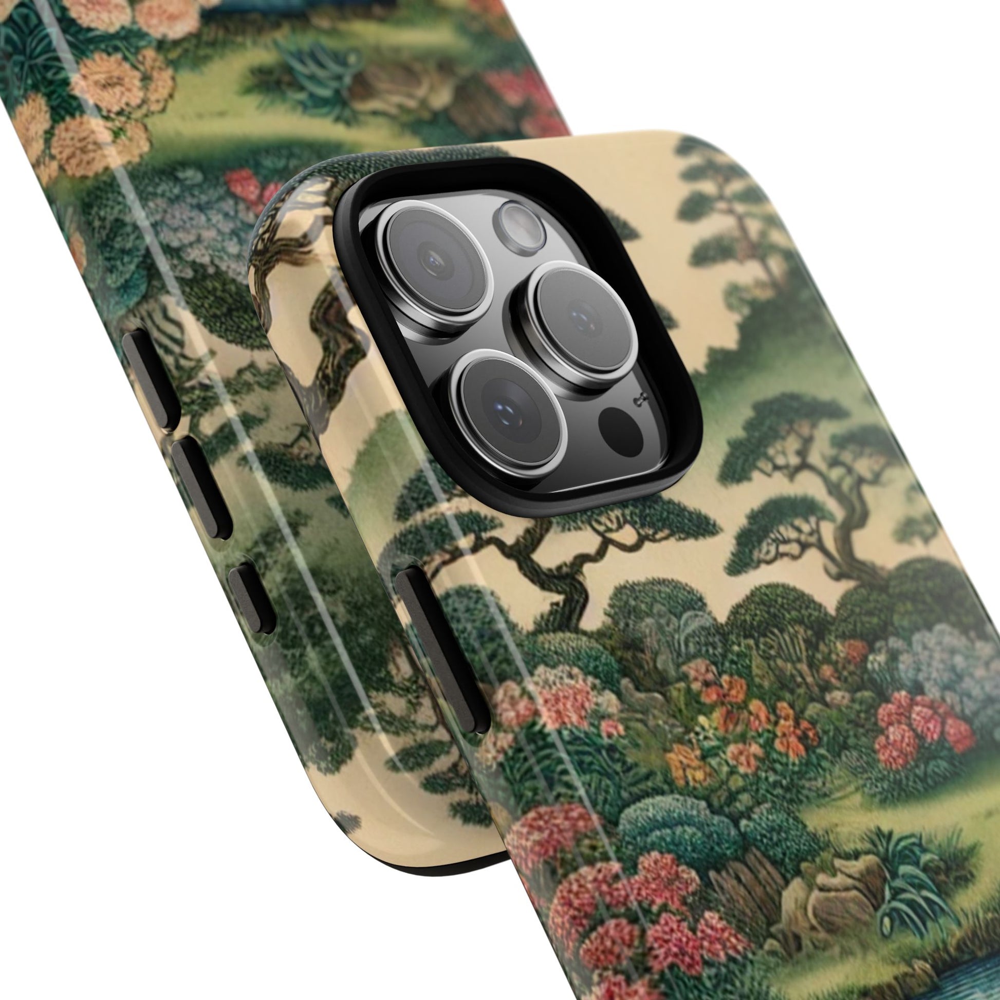 Japanese Botanical Garden Tough iPhone Case