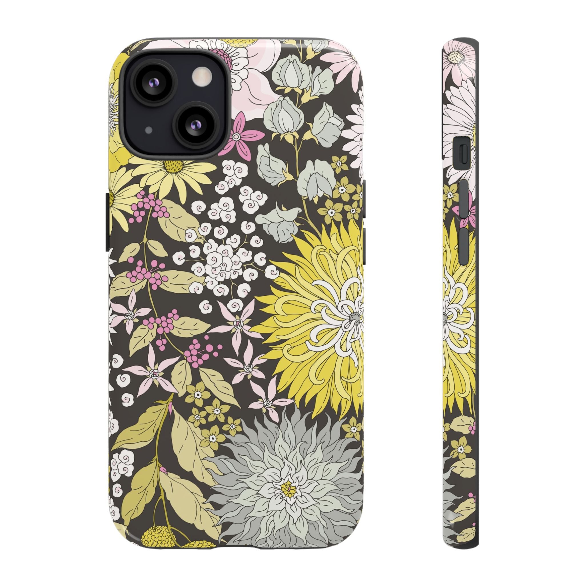 Vintage Floral Tough iPhone Case - MVB STUDIO STORE