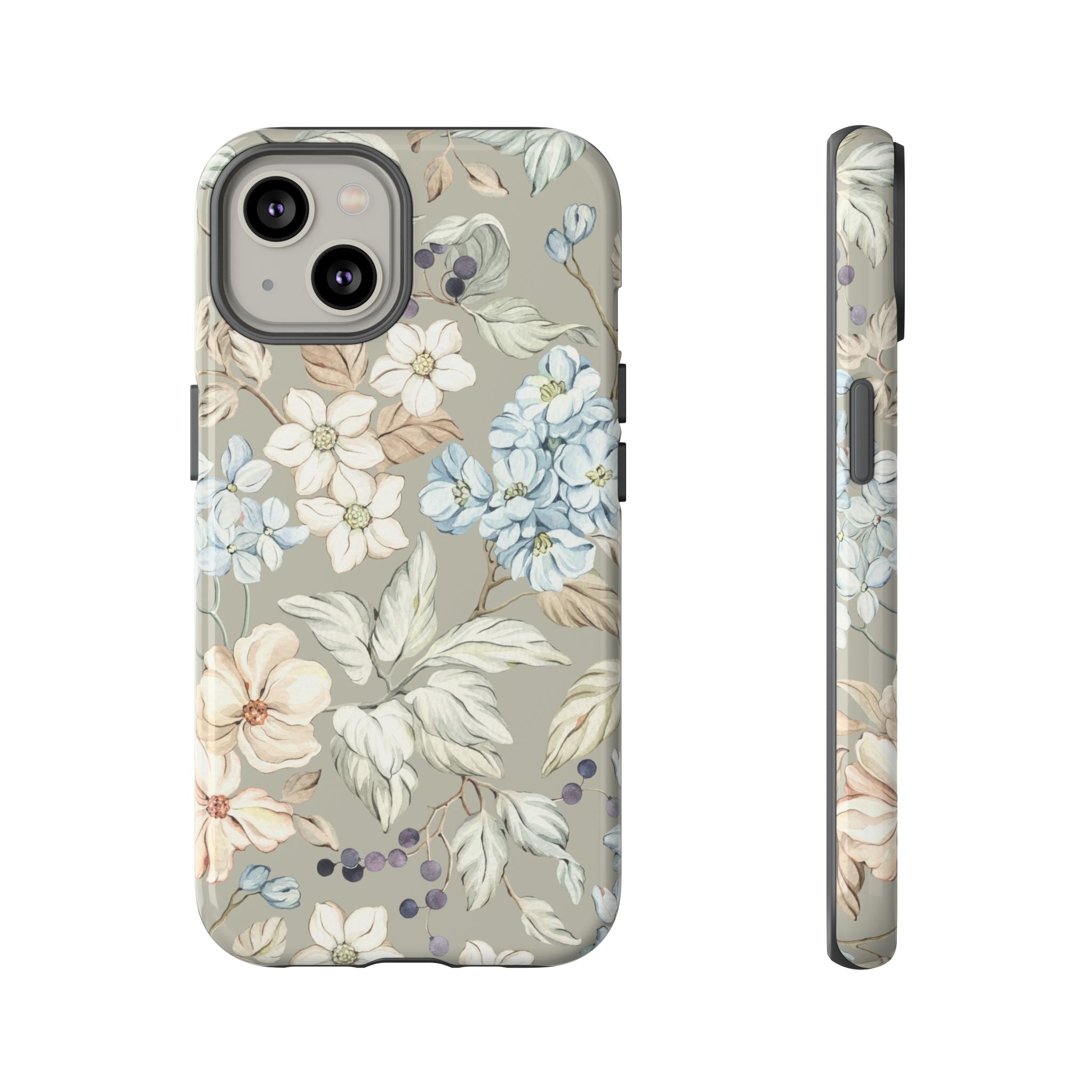 Vintage Flowers Tough iPhone Case - MVB STUDIO STORE