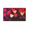 Heart Bokeh Desk Mat - Mousepad for Valentine’s Day & Home Office