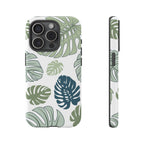 Monstera Leaves Tough iPhone Case - MVB STUDIO STORE