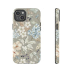 Vintage Flowers Tough iPhone Case - MVB STUDIO STORE