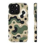 Green Camouflage Tough iPhone Case - MVB STUDIO STORE
