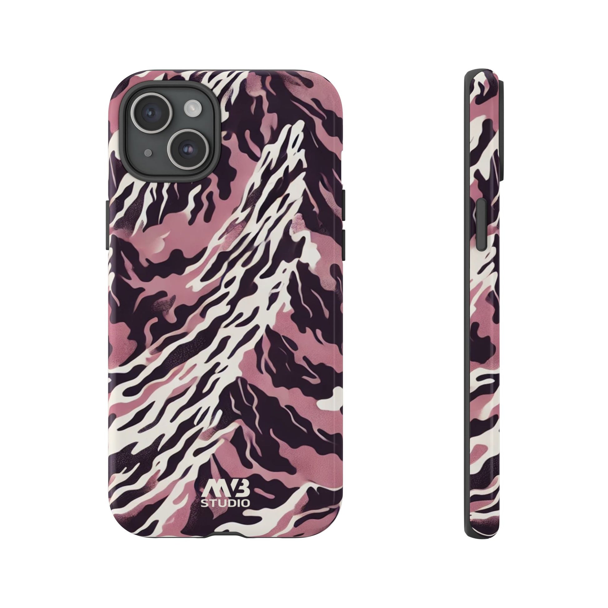 Pink Terrains Tough iPhone Case