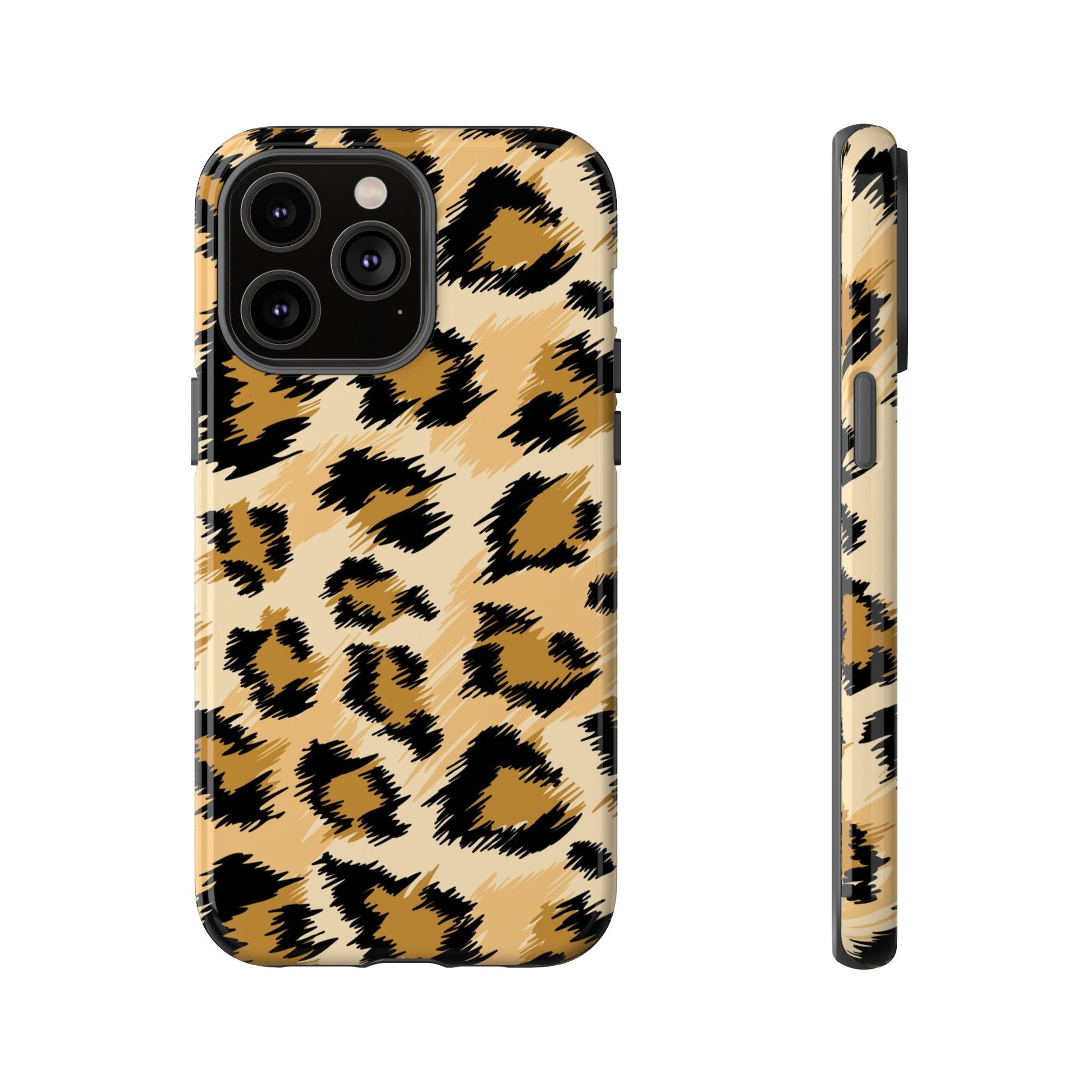 Leopard Print Tough iPhone Case - MVB STUDIO STORE