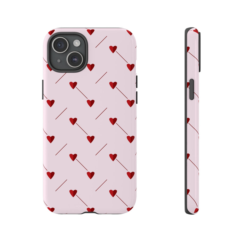 Pink Hearts Tough iPhone Case - MVB STUDIO STORE