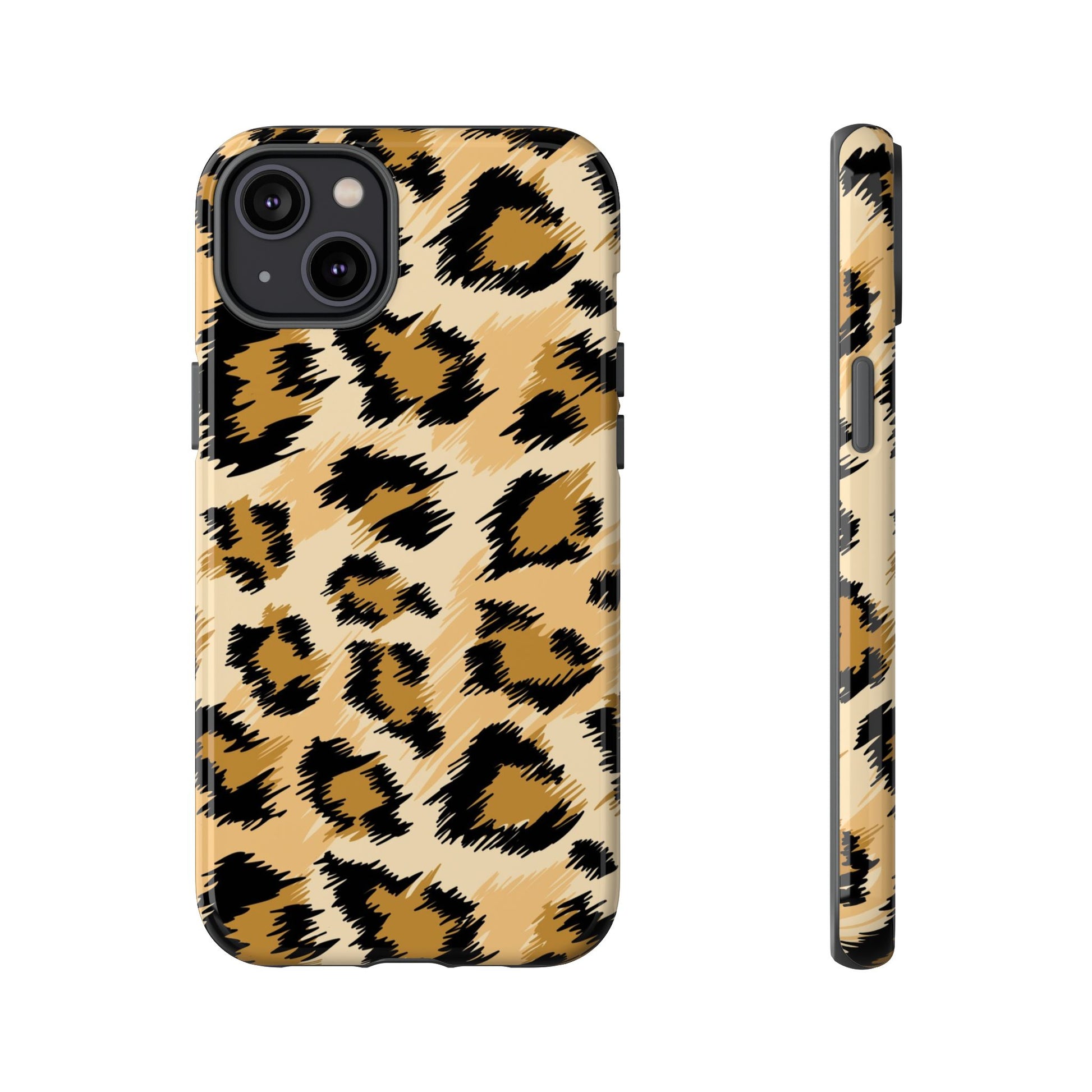 Leopard Print Tough iPhone Case - MVB STUDIO STORE