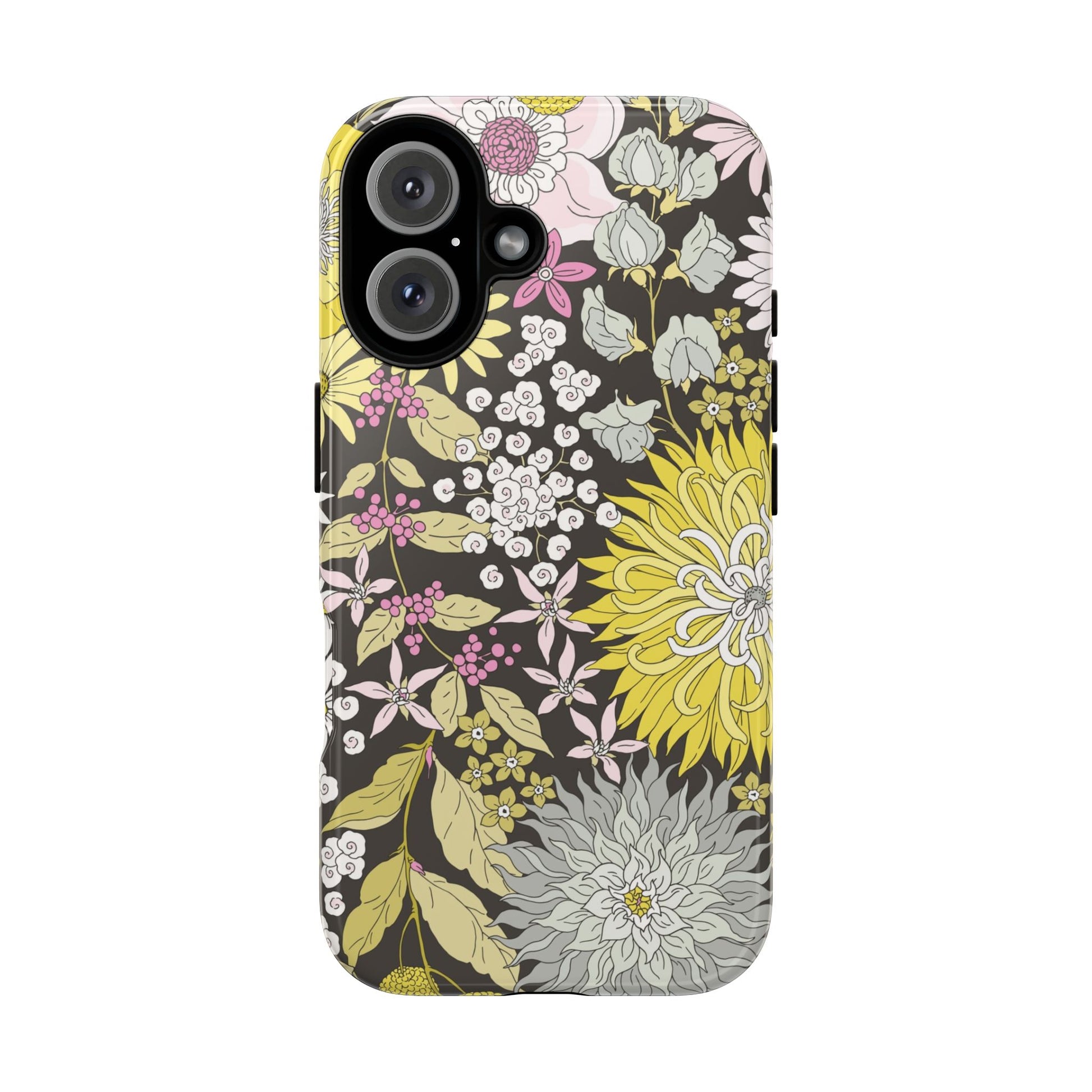 Vintage Floral Tough iPhone Case - MVB STUDIO STORE