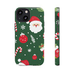 Green Christmas Tough iPhone Case - MVB STUDIO STORE