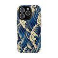 Blue Ocean Wave Tough iPhone Case - MVB STUDIO STORE