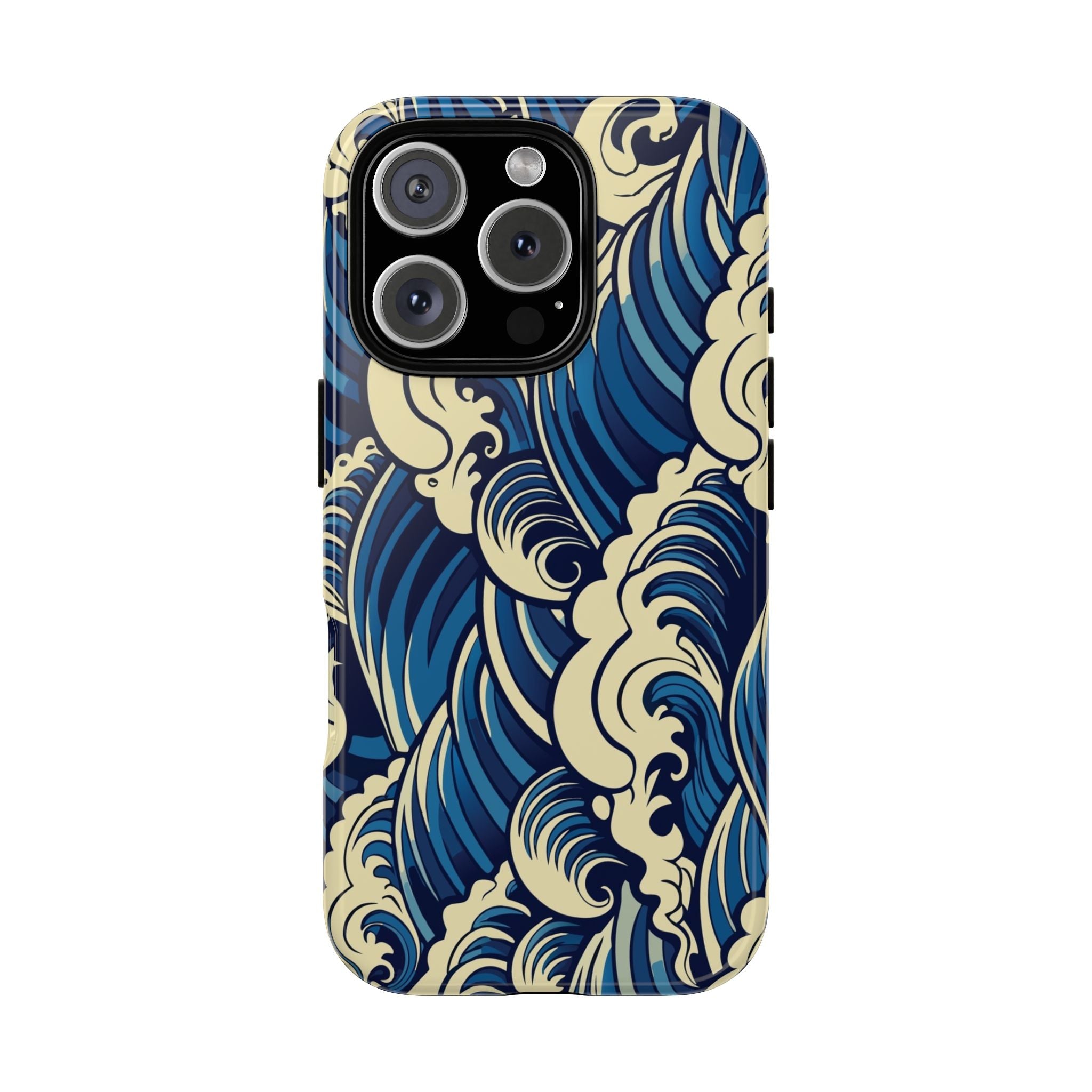 Blue Ocean Wave Tough iPhone Case - MVB STUDIO STORE