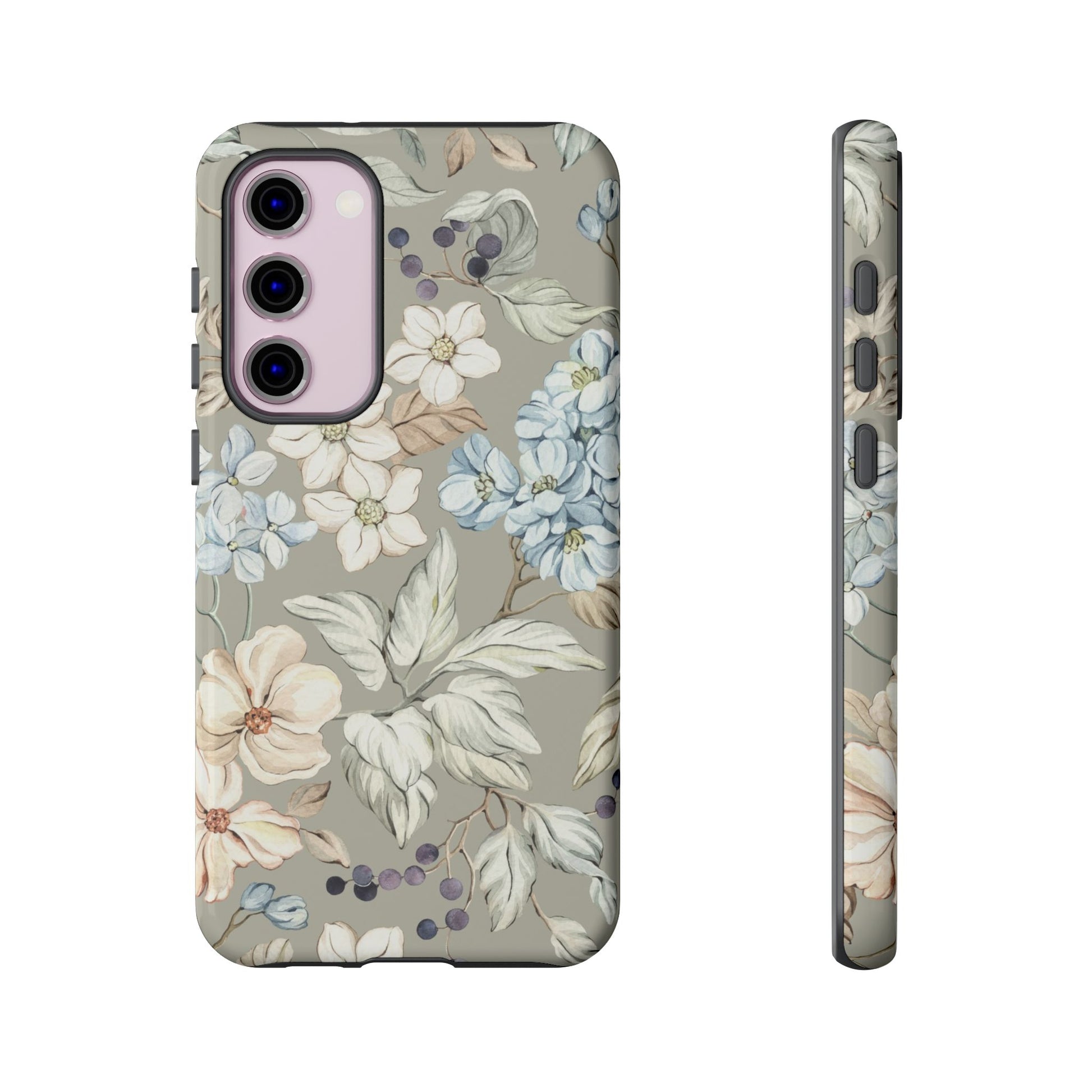 Vintage Flowers Tough Samsung Phone Case