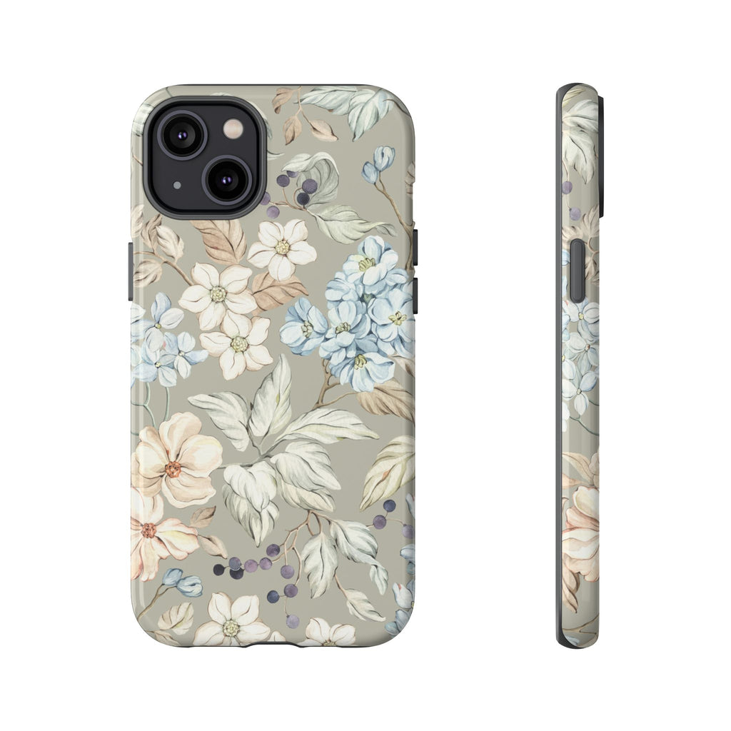 Vintage Flowers Tough iPhone Case - MVB STUDIO STORE