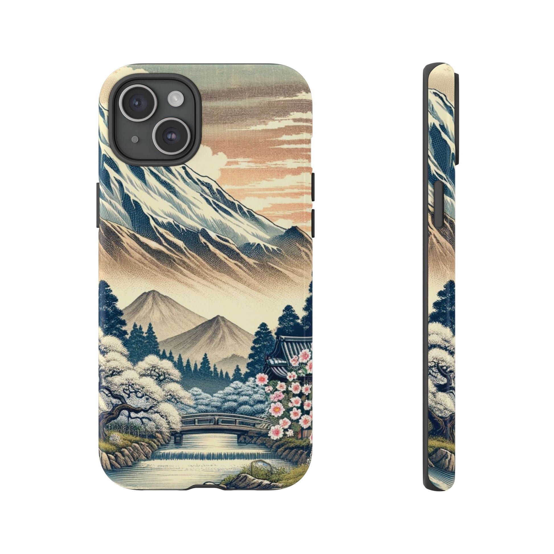 Zen Japanese Garden Tough iPhone Case