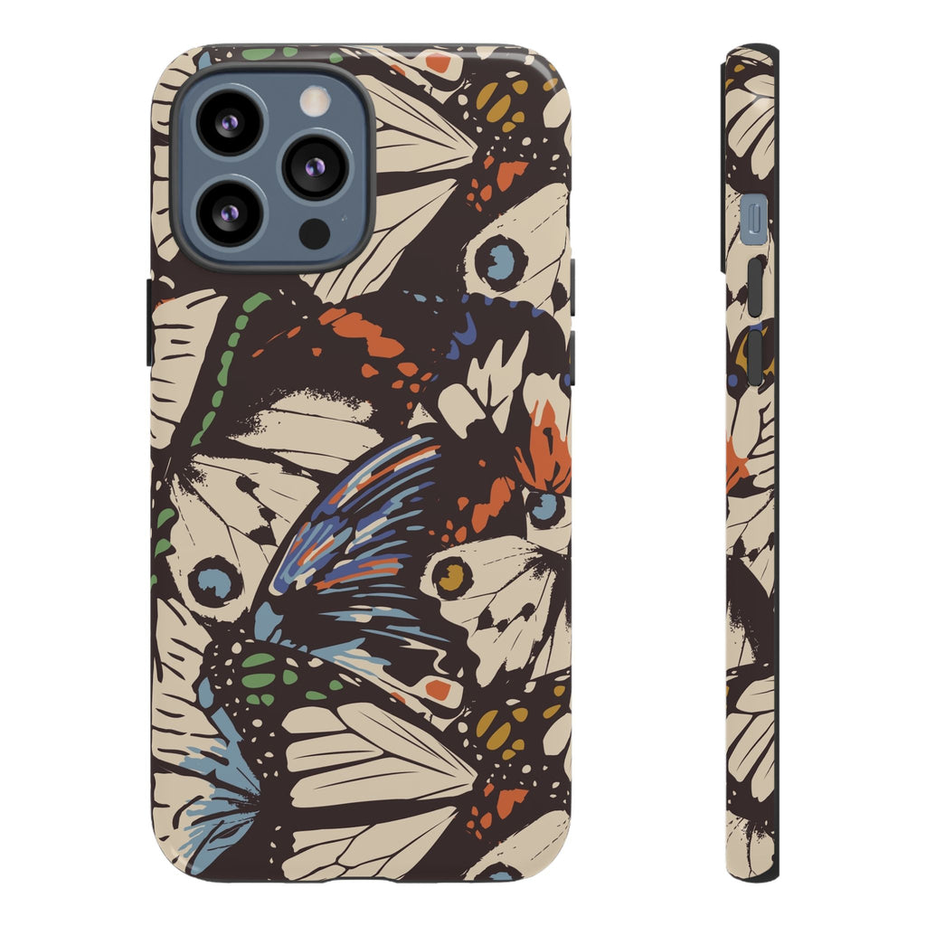 Retro Butterflies Tough iPhone Case - MVB STUDIO STORE