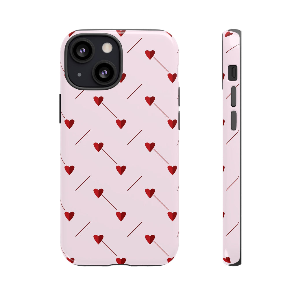 Pink Hearts Tough iPhone Case - MVB STUDIO STORE