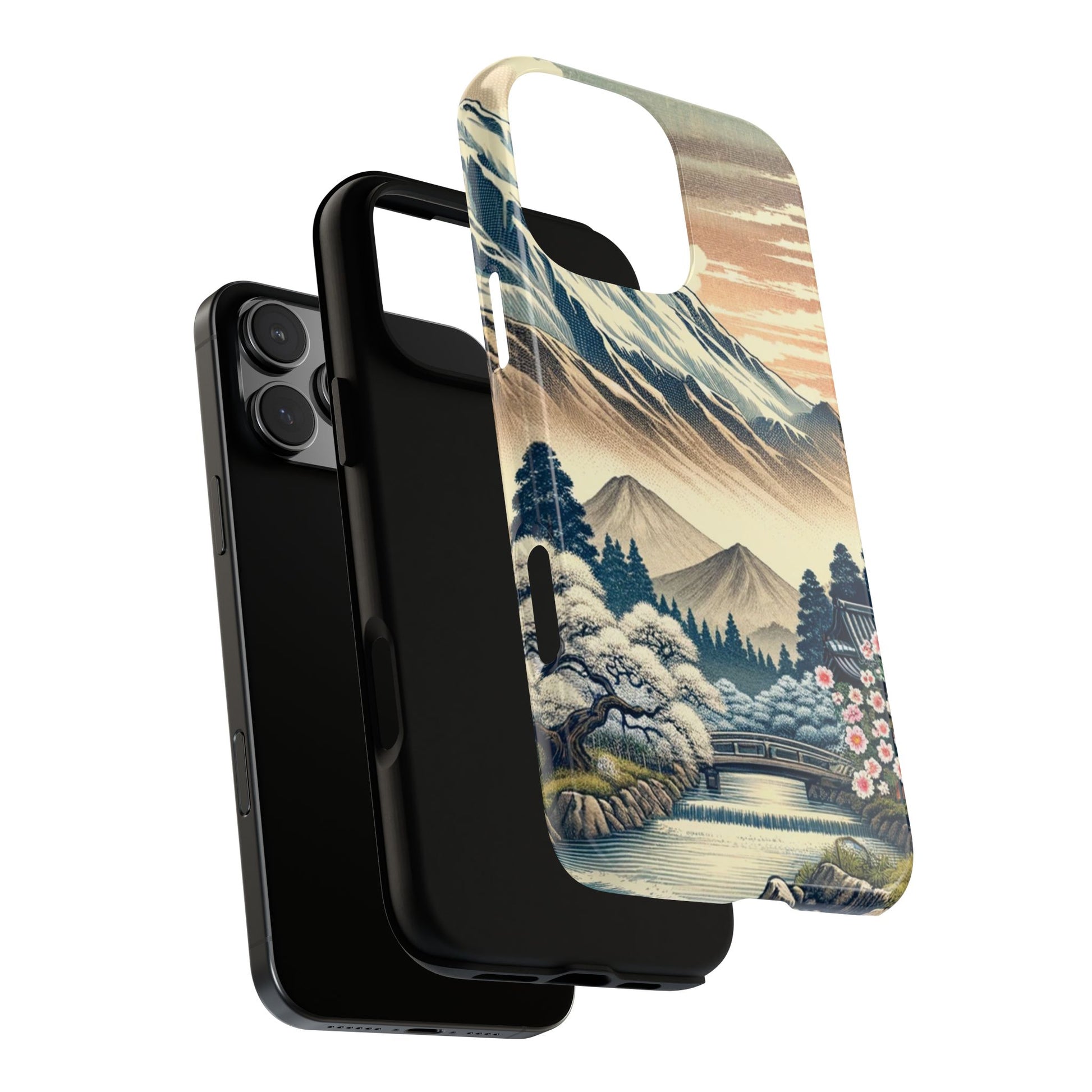 Zen Japanese Garden Tough iPhone Case