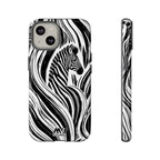 Zebra Stripes Tough iPhone Case - MVB STUDIO STORE