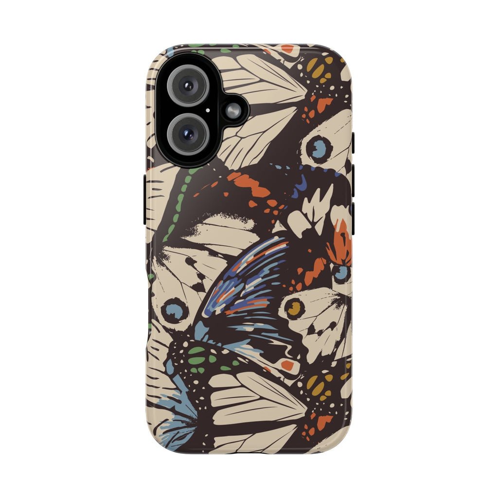 Retro Butterflies Tough iPhone Case - MVB STUDIO STORE