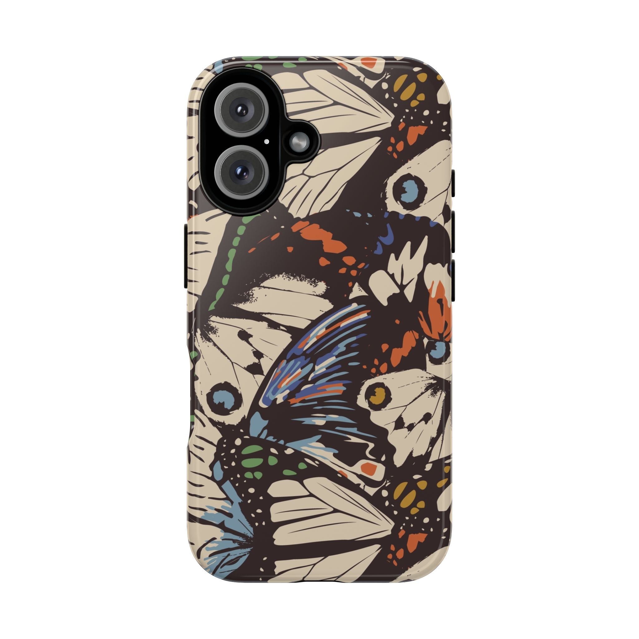 Retro Butterflies Tough iPhone Case - MVB STUDIO STORE