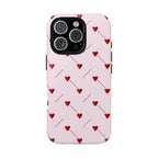 Pink Hearts Tough iPhone Case - MVB STUDIO STORE