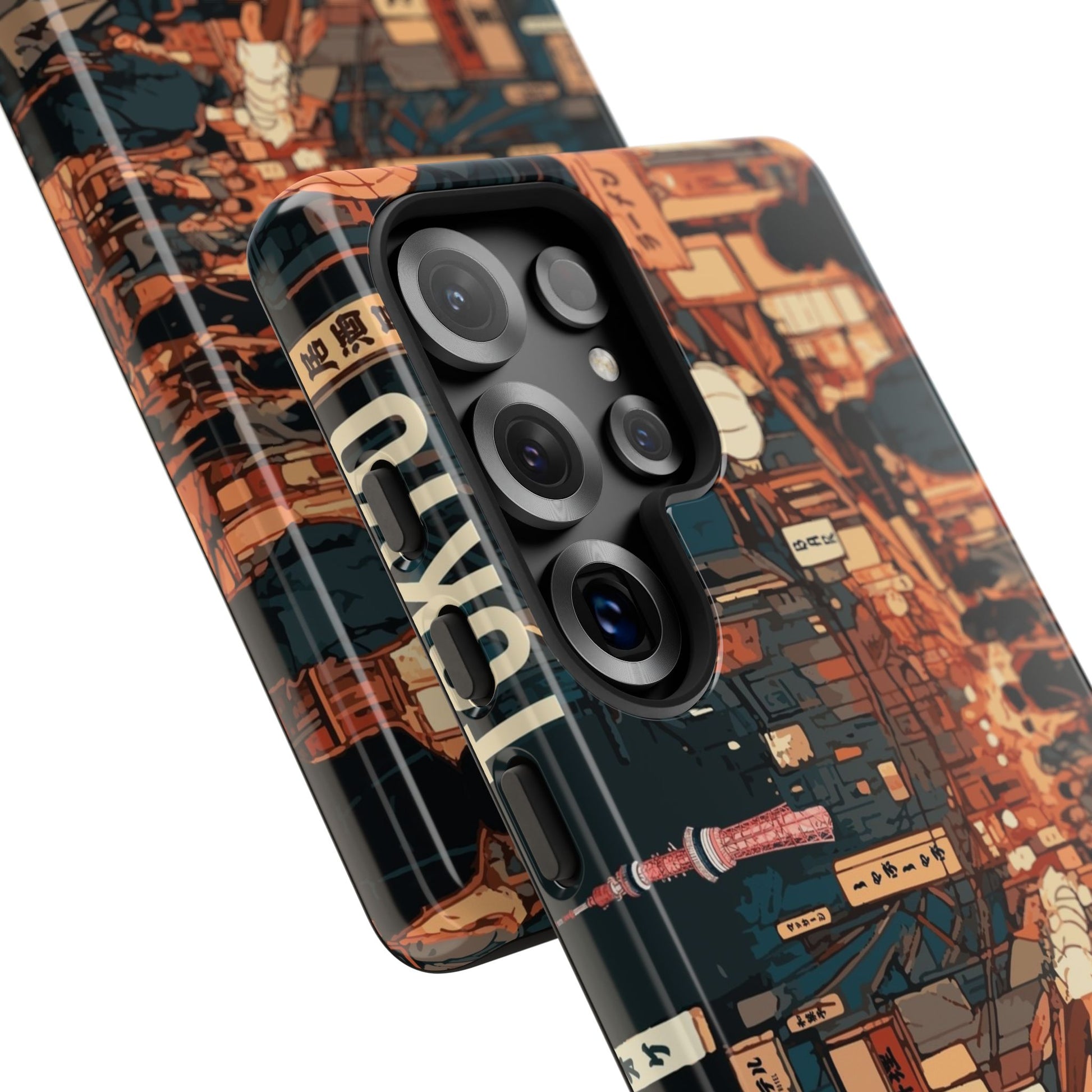Tokyo Night Lights Tough Samsung Phone Case