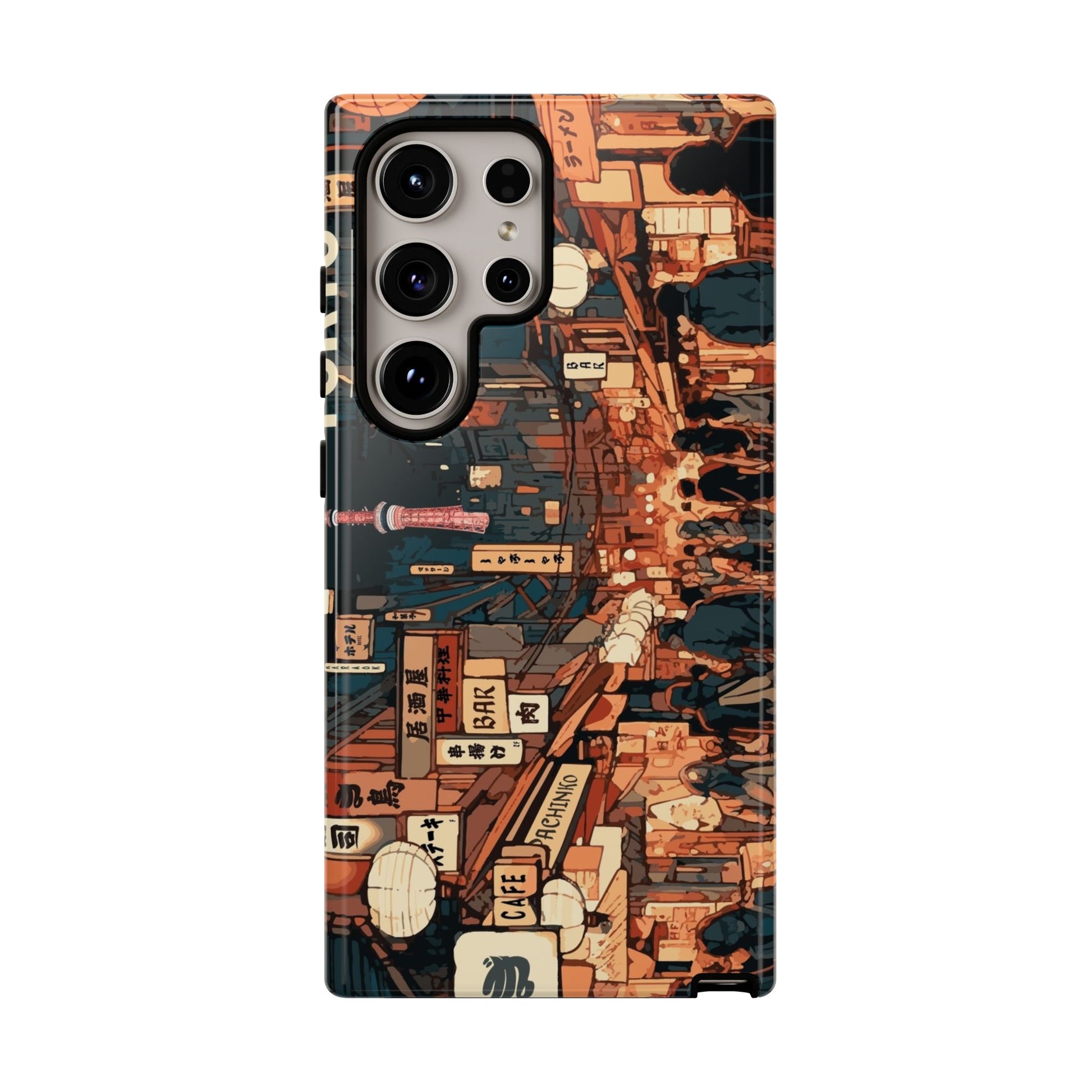 Tokyo Night Lights Tough Samsung Phone Case