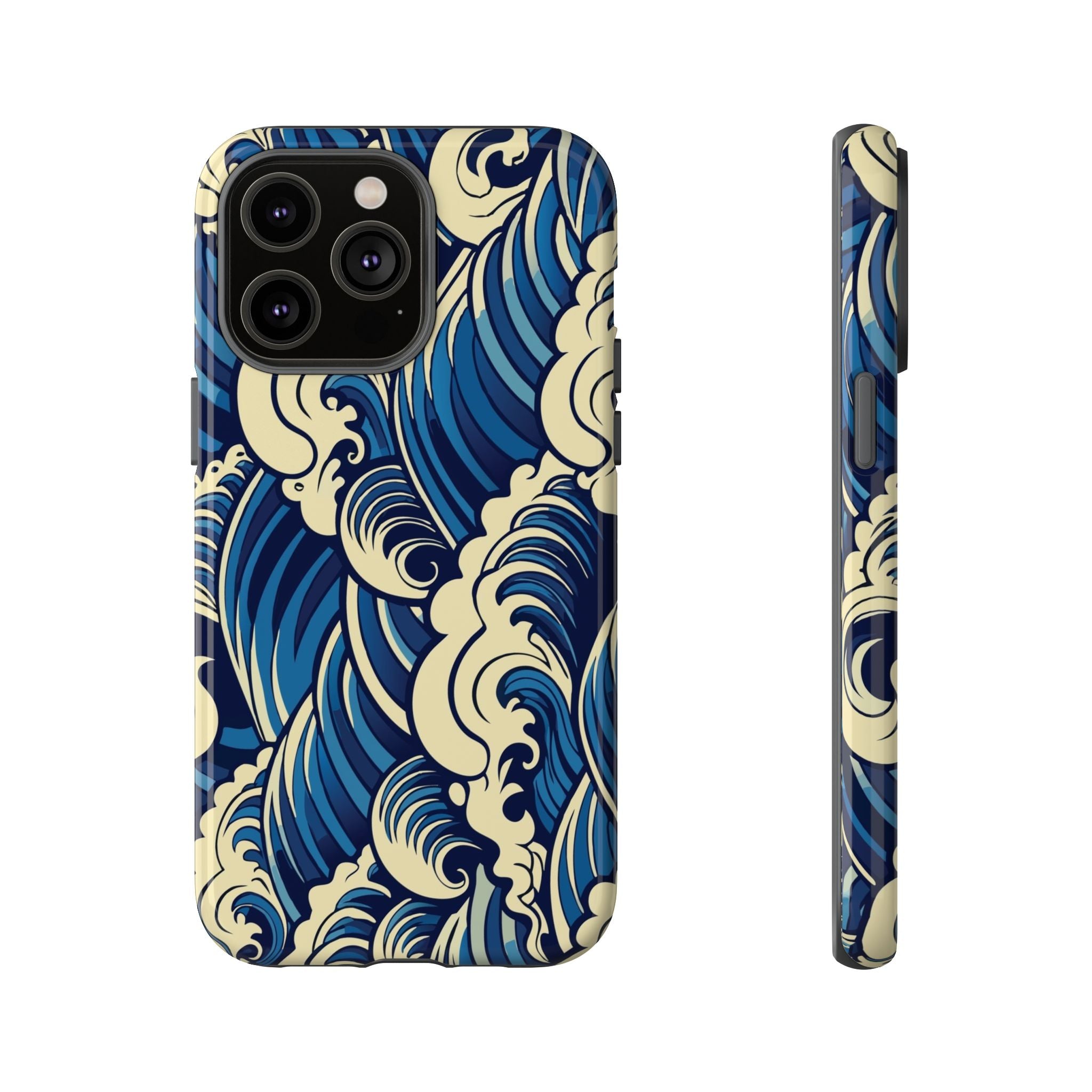 Blue Ocean Wave Tough iPhone Case - MVB STUDIO STORE