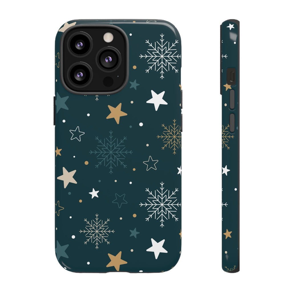 Christmas Stars Tough iPhone Case - MVB STUDIO STORE