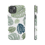 Monstera Leaves Tough iPhone Case - MVB STUDIO STORE
