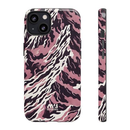 Pink Camo Tough Phone Case - iPhone
