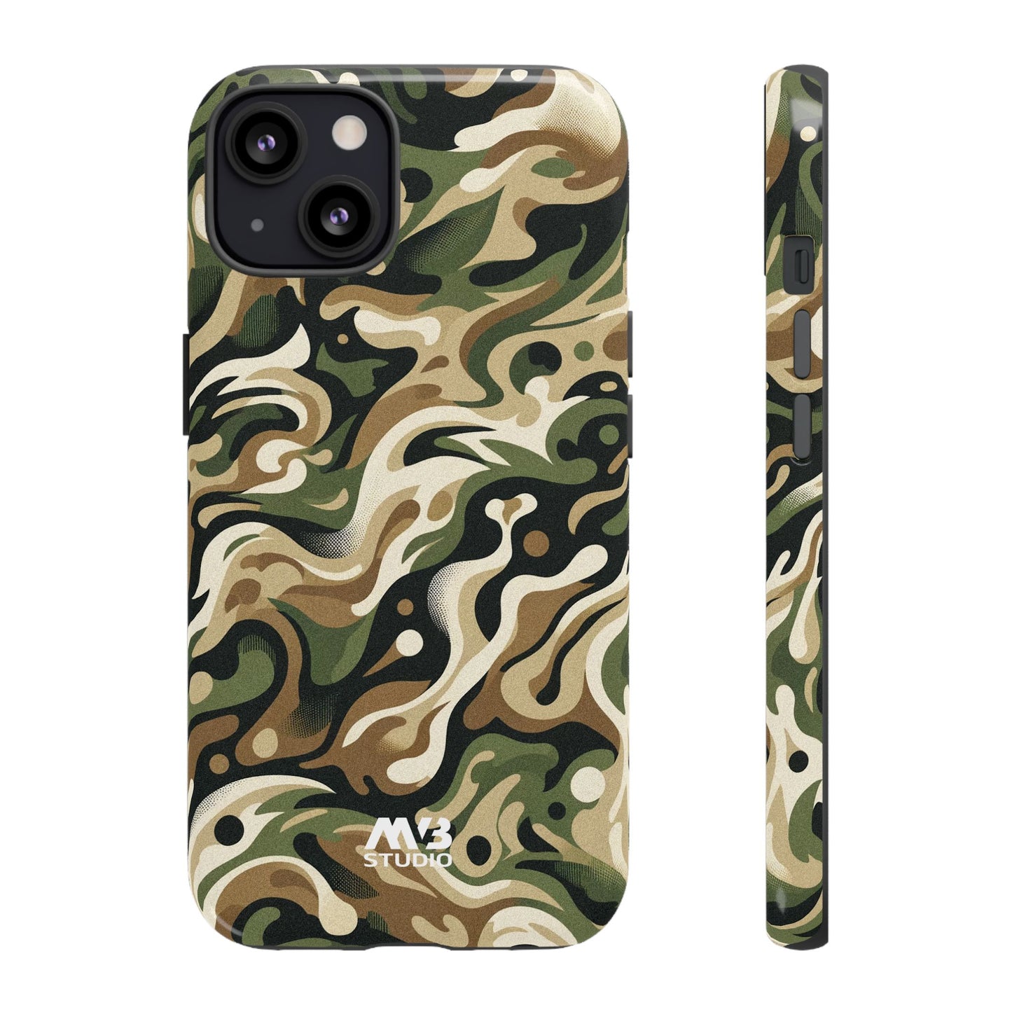 Forest Camo Tough  Phone Case - iPhone