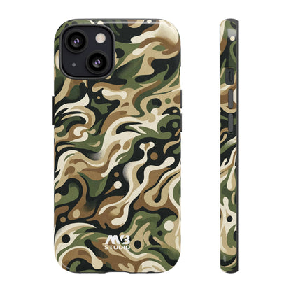 Forest Camo Tough  Phone Case - iPhone