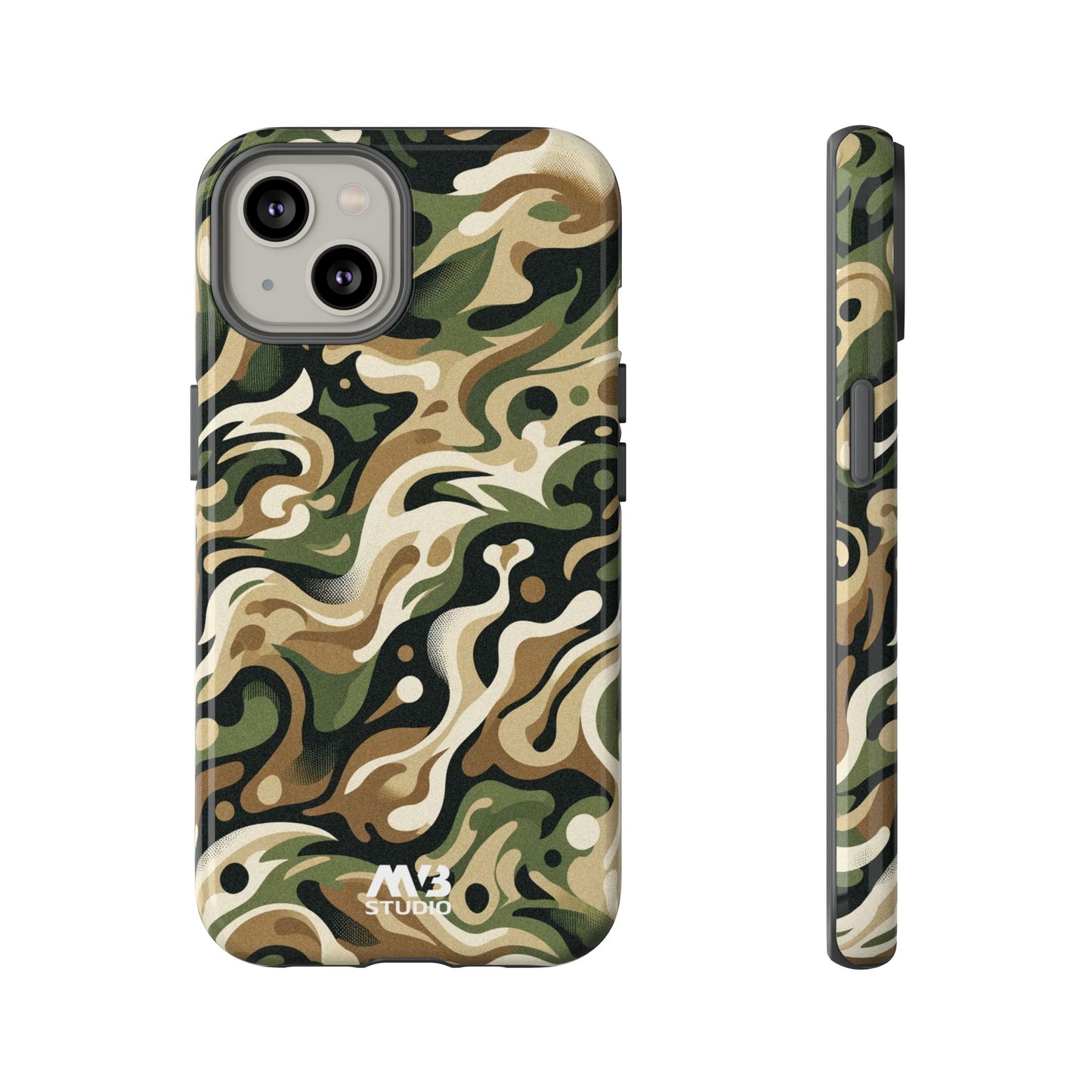 Forest Camo Tough  Phone Case - iPhone