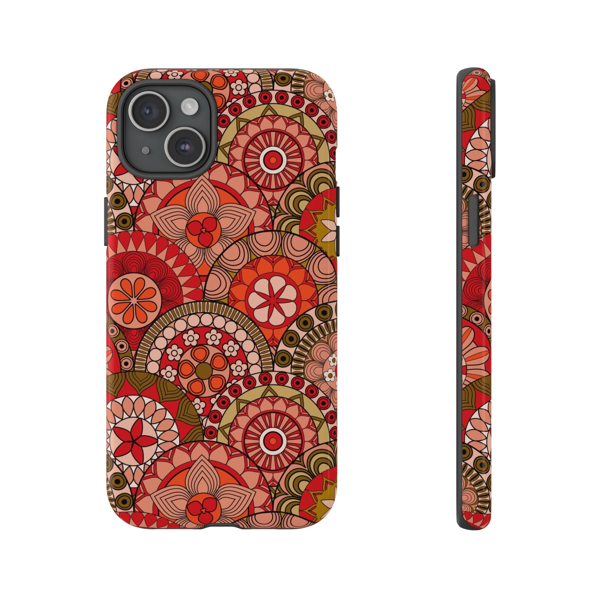 Boho Mandala Flower Tough iPhone Case - MVB STUDIO STORE