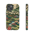 Japanese Botanical Garden Tough iPhone Case - MVB STUDIO STORE