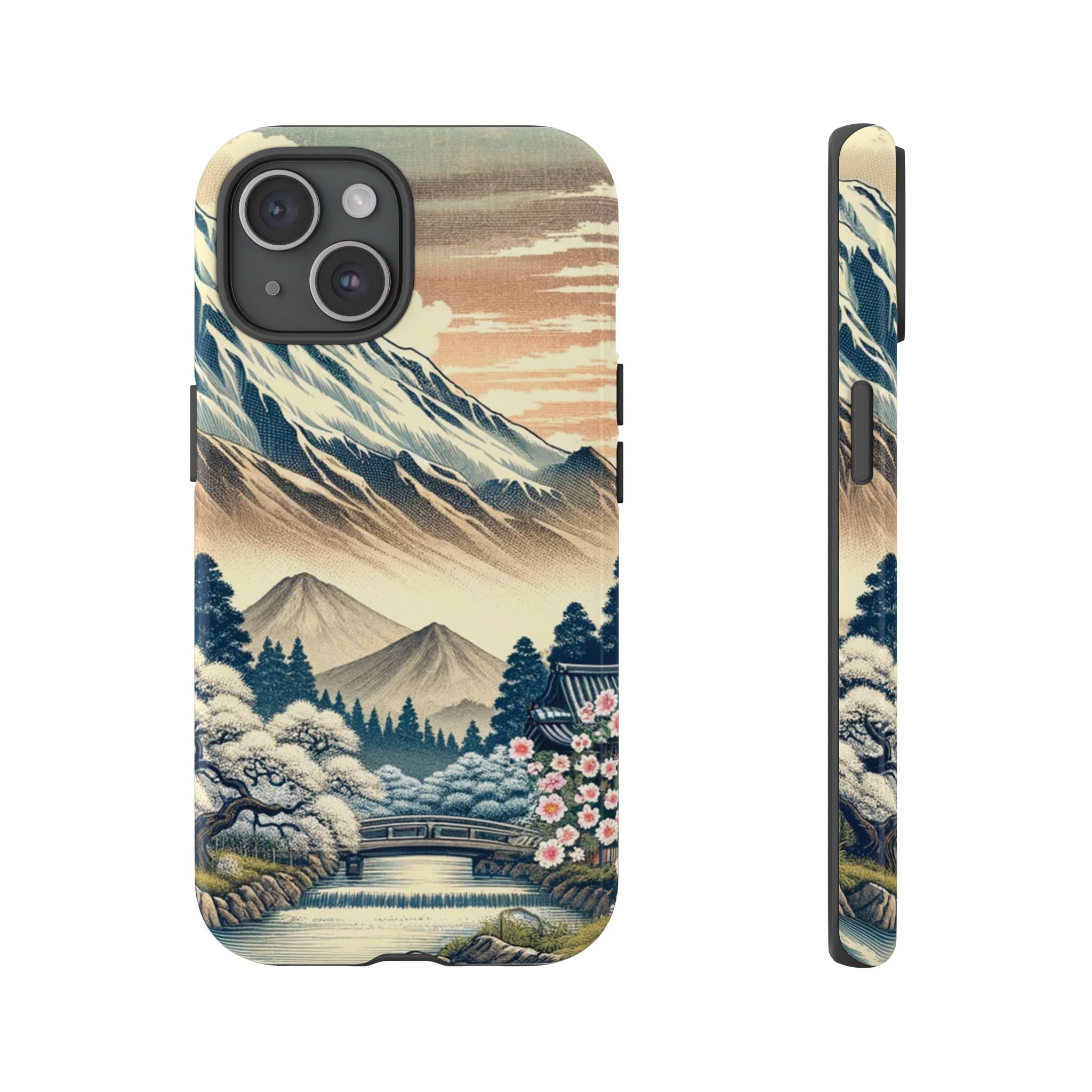 Zen Japanese Garden Tough iPhone Case - MVB STUDIO STORE