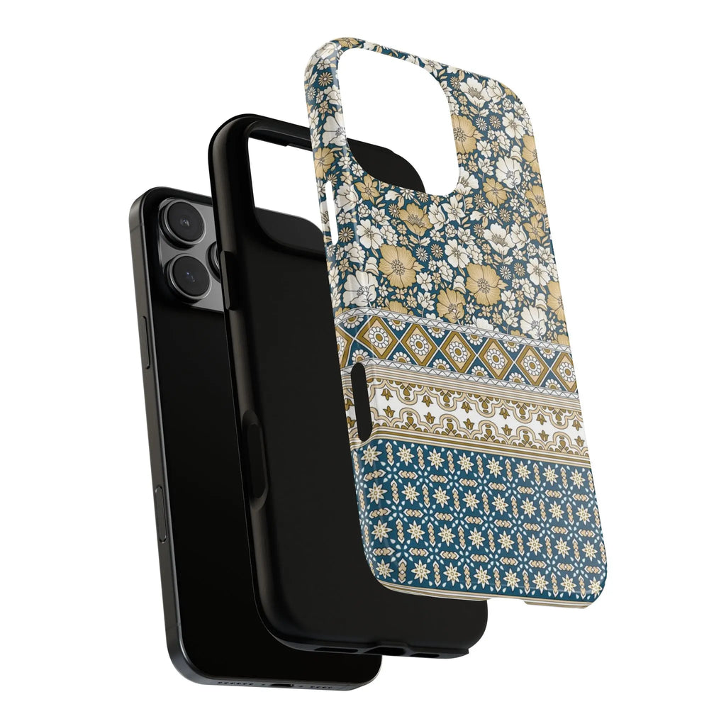 Vintage Floral Tough Phone Case Printify