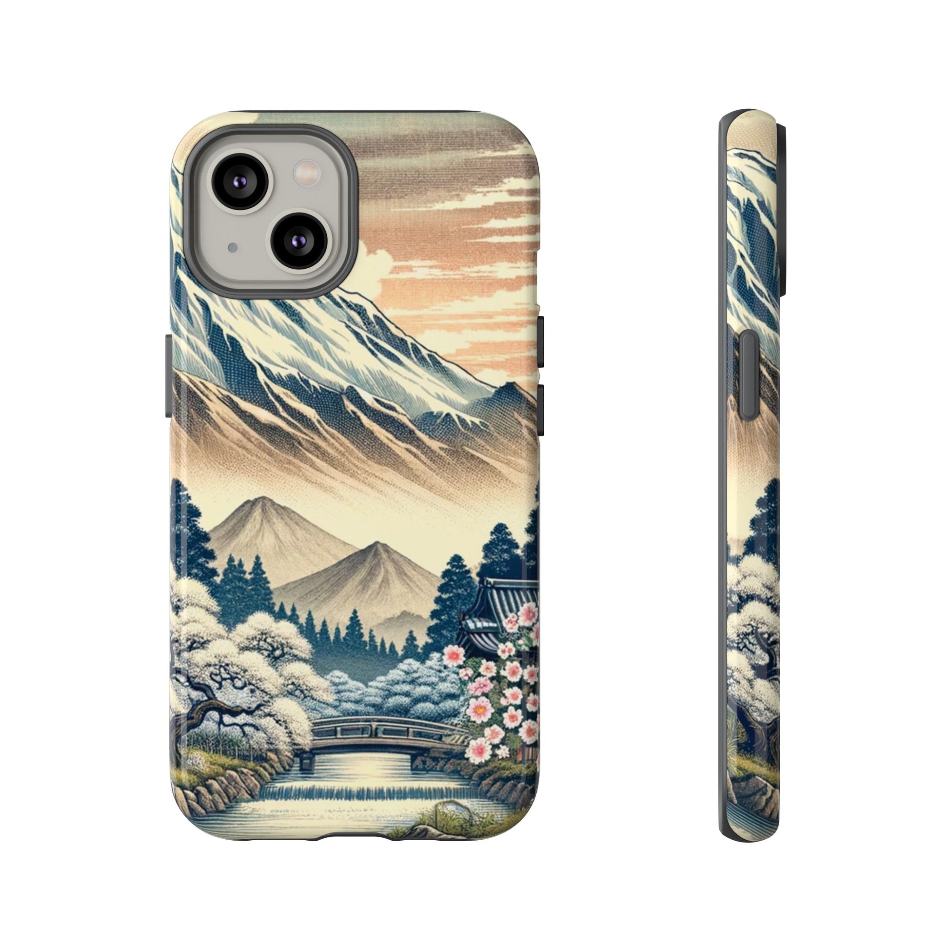 Zen Japanese Garden Tough iPhone Case