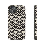 Japanese Wave Pattern Tough iPhone Case - MVB STUDIO STORE