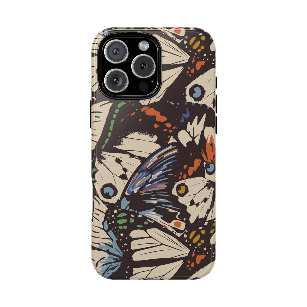 Retro Butterflies Tough iPhone Case - MVB STUDIO STORE