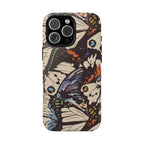 Retro Butterflies Tough iPhone Case - MVB STUDIO STORE