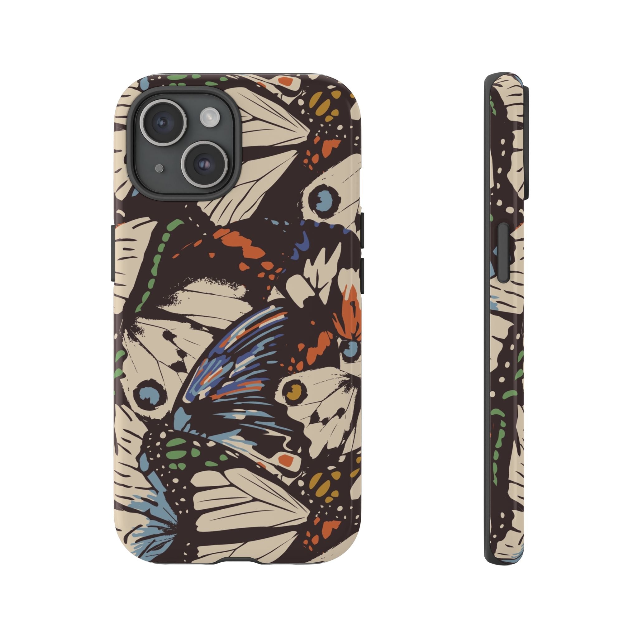 Retro Butterflies Tough iPhone Case - MVB STUDIO STORE