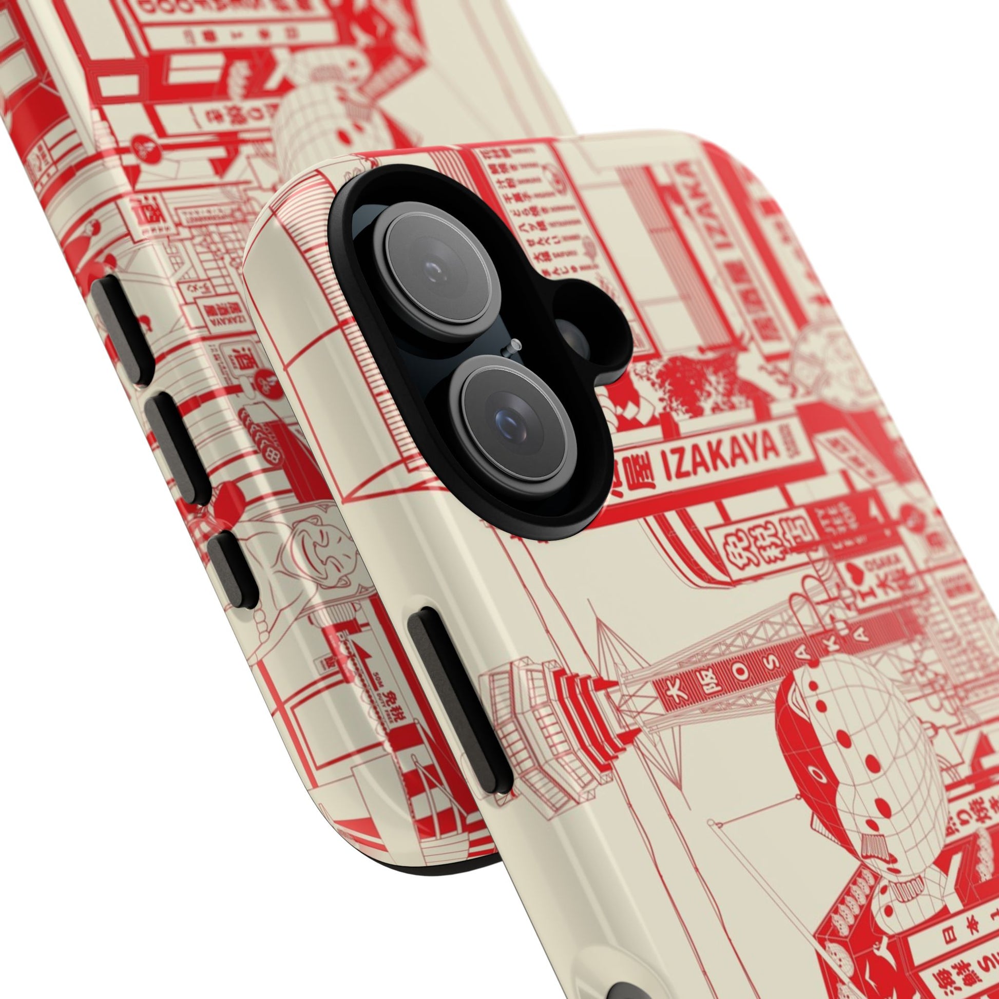 Osaka Sketch Tough Phone Case for iPhone 16 Models
